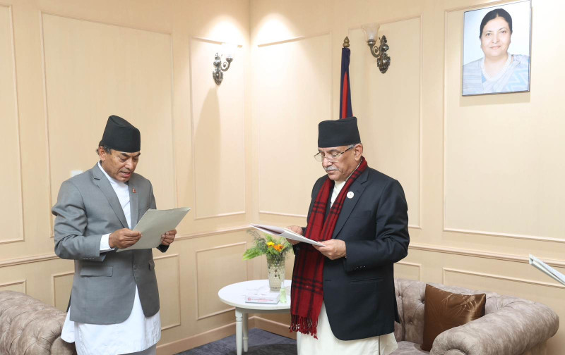 राष्ट्रिय योजना आयोगको उपाध्यक्षमा श्रेष्ठ नियुक्त, लिए शपथ 